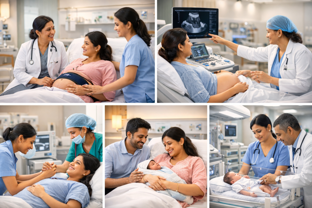 Best maternity hospital for normal delivery near me with experienced doctors
