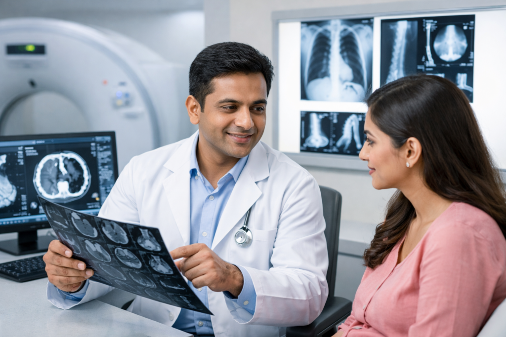 Diagnostic services imaging x ray ct scan ultrasound 2d echo nst