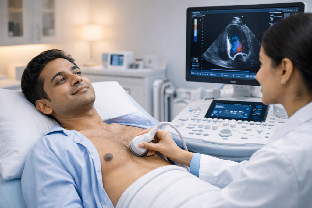 multis peciality Diagnostic imaging x ray ct scan ultrasound 2d echo nst